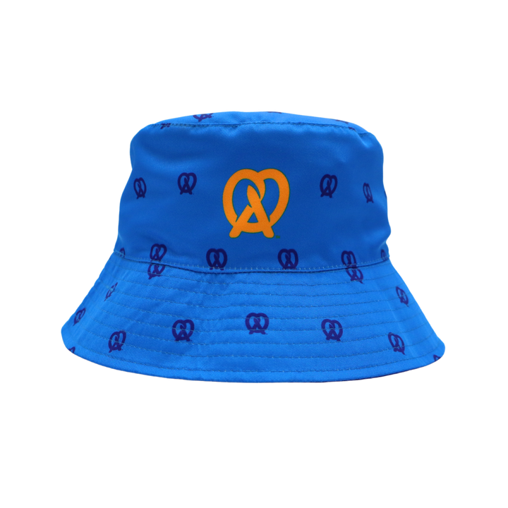 Double-sided Salty/Pretzel Pattern Bucket Hat