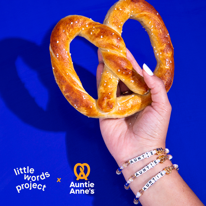 Auntie Anne's x Little Words Project Charm Bracelet